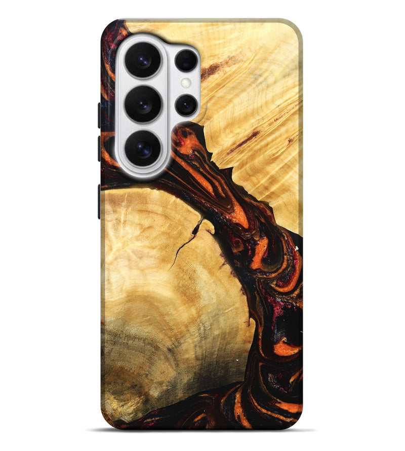 Galaxy S26 Ultra Wood Live Edge Phone Case - Richard (Red, 829837)