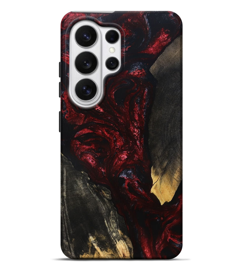 Galaxy S26 Ultra Wood Live Edge Phone Case - Kieran (Red, 829838)
