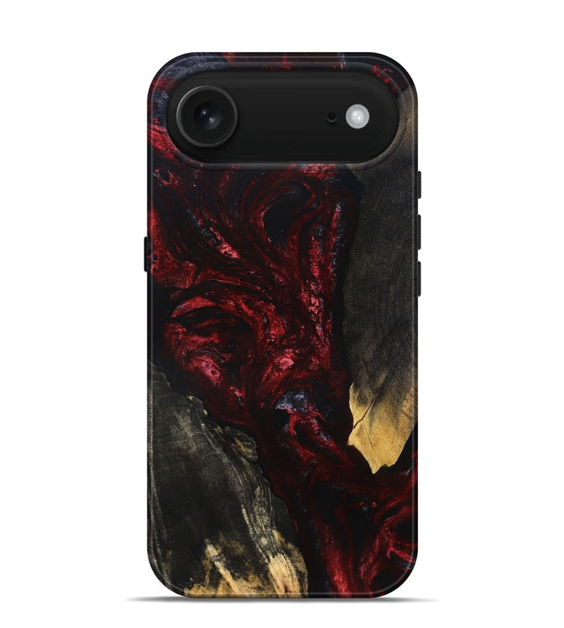 iPhone 17 Air Wood Live Edge Phone Case - Kieran (Red, 829838)
