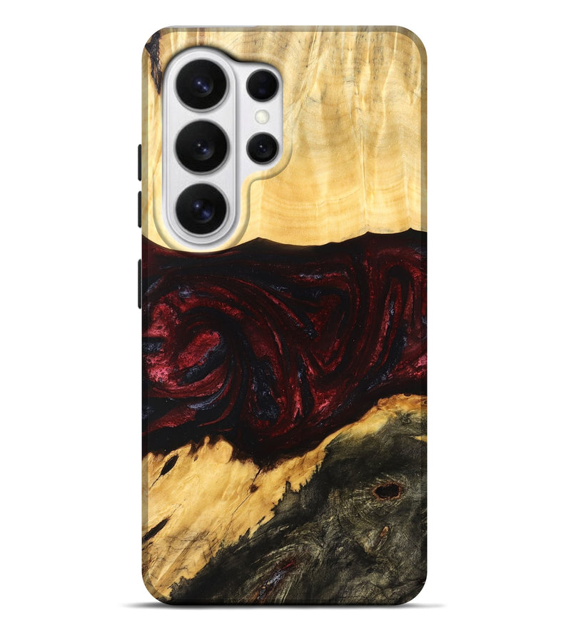 Galaxy S26 Ultra Wood Live Edge Phone Case - Adell (Red, 829848)