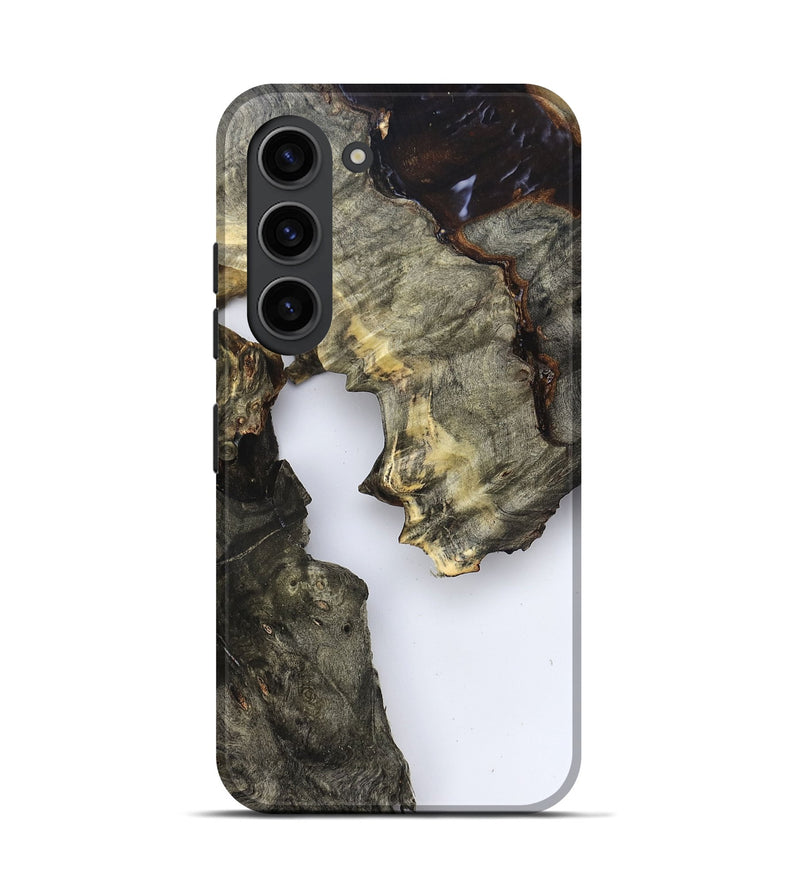 Galaxy S23 Wood Live Edge Phone Case - Samuel (Clear, 829850)