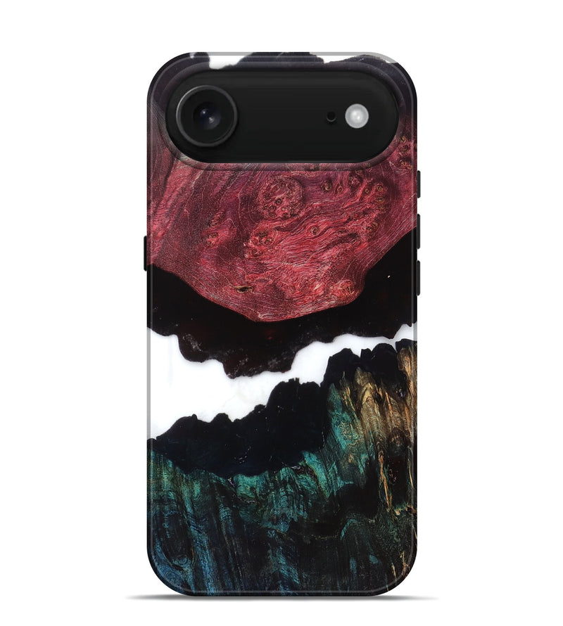 iPhone 17 Air Wood Live Edge Phone Case - Pablo (Clear, 829851)
