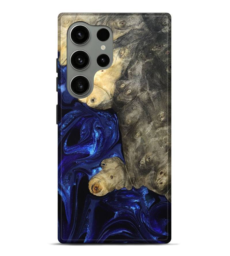 Galaxy S24 Ultra Wood Live Edge Phone Case - Paige (Blue, 829854)