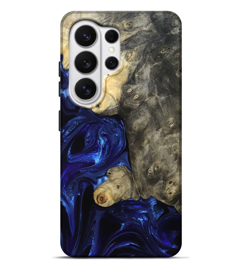 Galaxy S26 Ultra Wood Live Edge Phone Case - Paige (Blue, 829854)