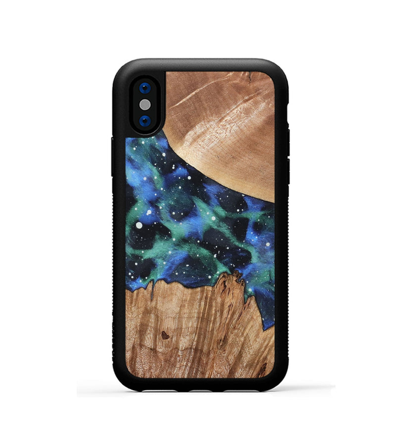 iPhone Xs Wood Phone Case - Kelsea (Cosmos, 829878)
