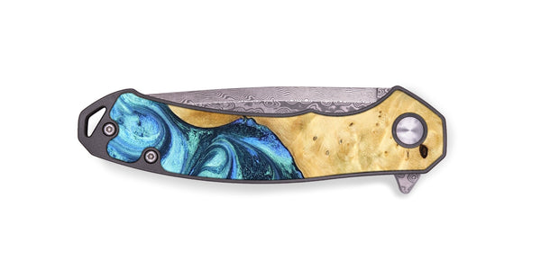 EDC Wood Pocket Knife - Stacey (Blue, 829950)