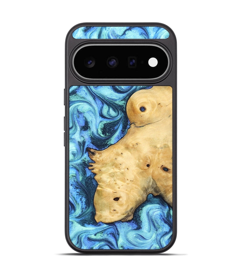 Pixel 11 Wood Phone Case - Stacey (Blue, 829950)