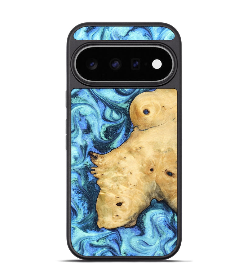 Pixel 11 Pro Wood Phone Case - Stacey (Blue, 829950)