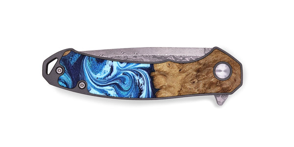 EDC Wood Pocket Knife - Manila (Blue, 829952)