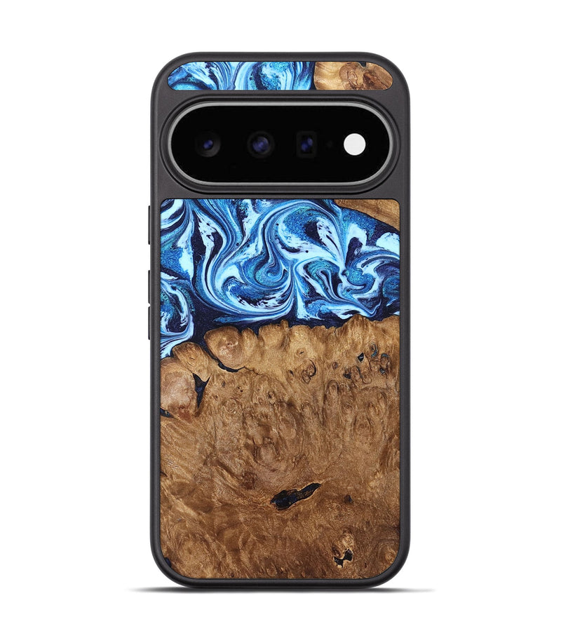 Pixel 11 Wood Phone Case - Manila (Blue, 829952)