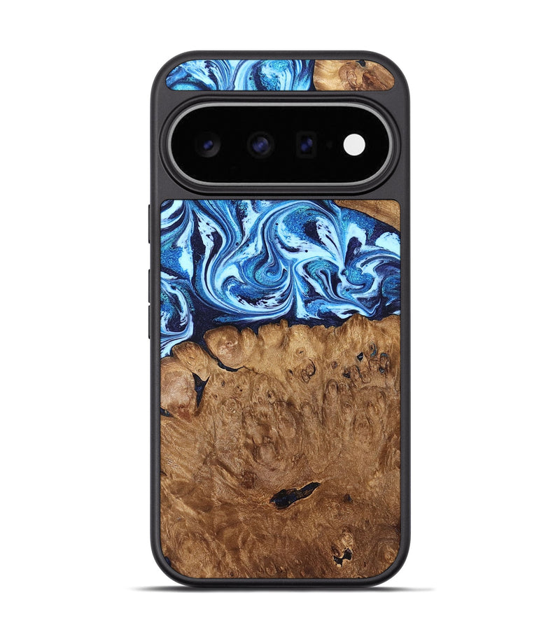 Pixel 11 Pro Wood Phone Case - Manila (Blue, 829952)