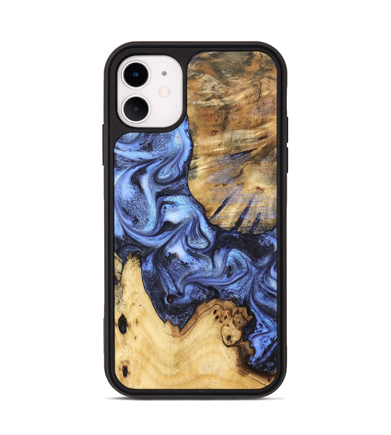 iPhone 11 Wood Phone Case - Nala (Blue, 829953)