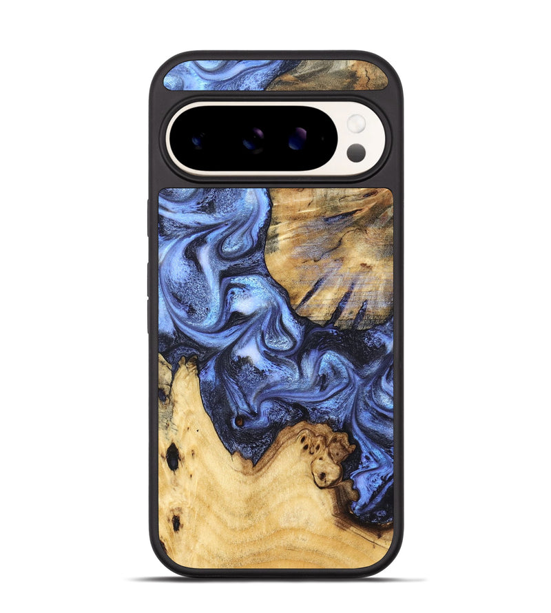 Pixel 9 Wood Phone Case - Nala (Blue, 829953)