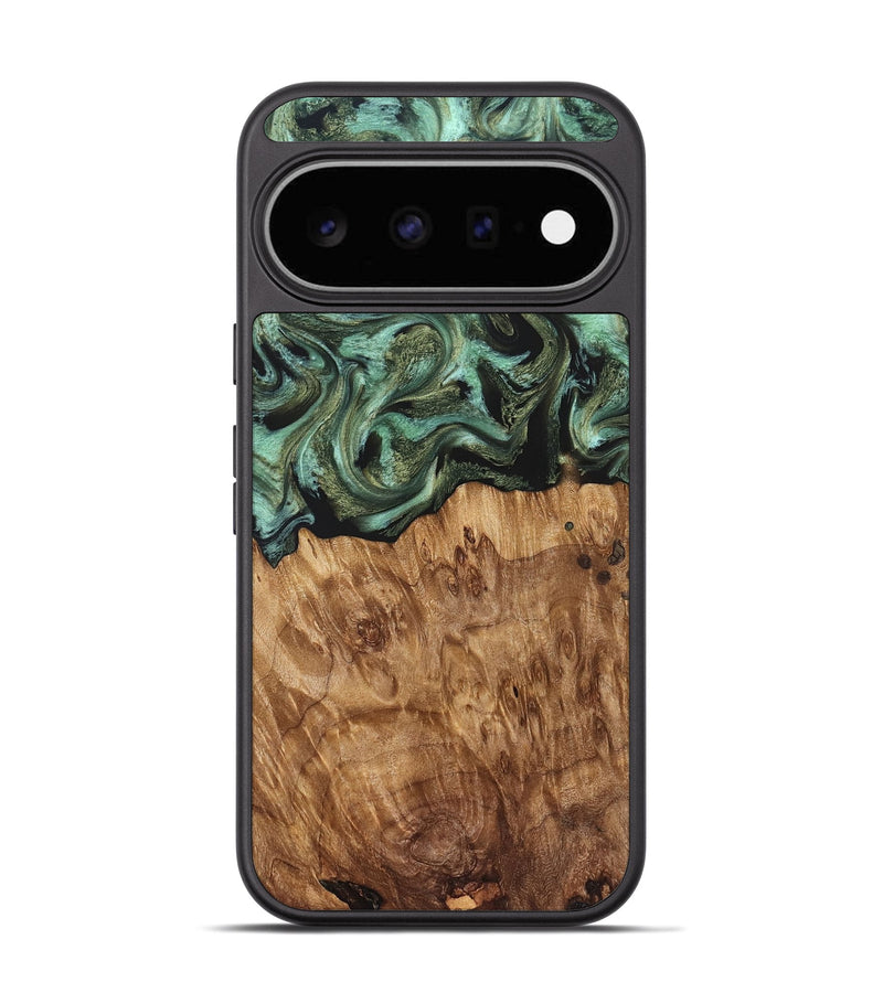Pixel 11 Wood Phone Case - Jasmyn (Green, 829976)