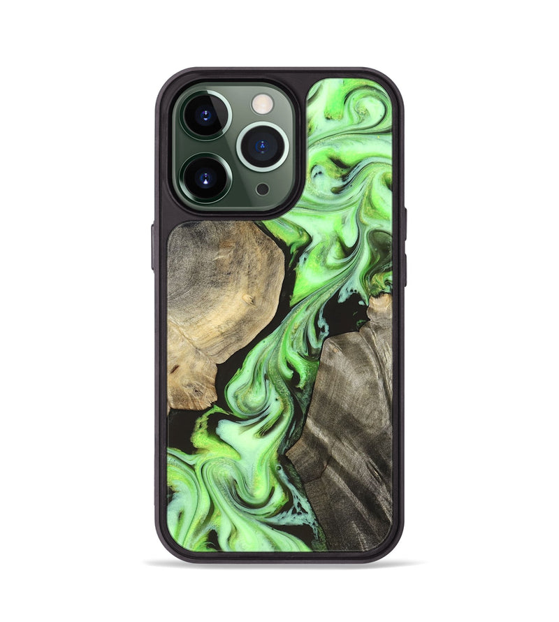 iPhone 13 Pro Wood Phone Case - Jasen (Neon, 829984)