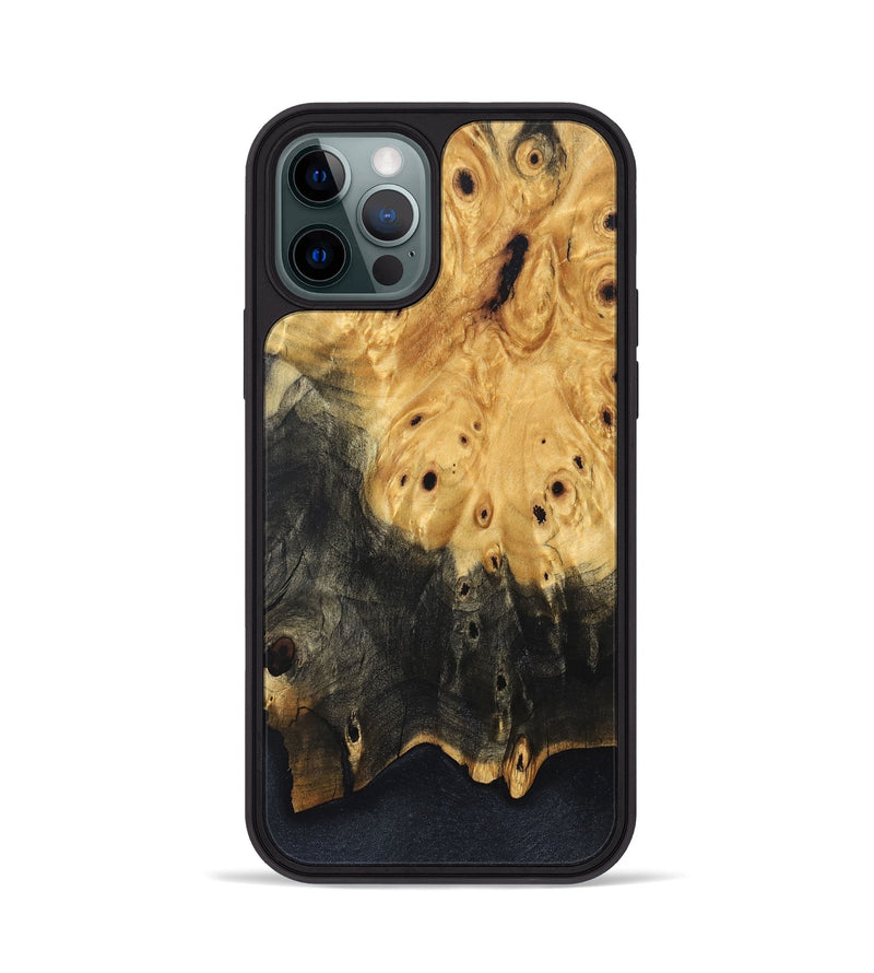 iPhone 12 Pro Wood Phone Case - Natalya (Wood Burl, 829991)