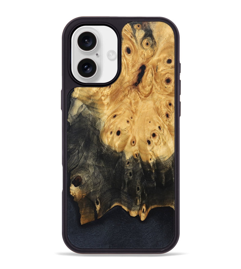 iPhone 16 Plus Wood Phone Case - Natalya (Wood Burl, 829991)
