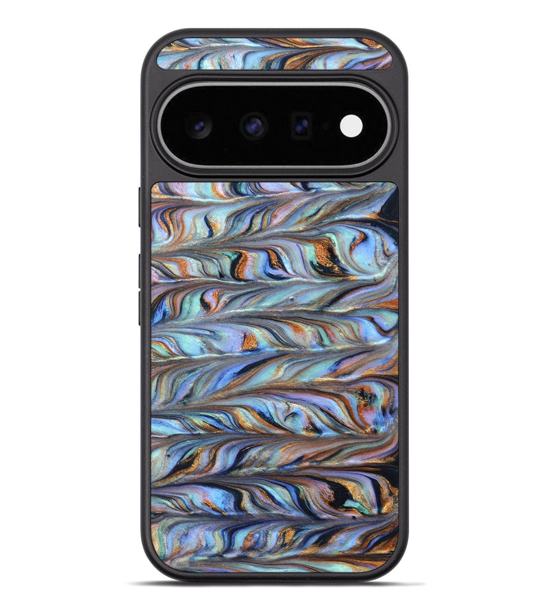 Pixel 11 Pro XL ResinArt Phone Case - Smith (Teal & Gold, 830009)