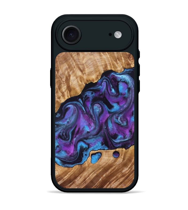 iPhone 17 Air Wood Phone Case - Warren (Purple, 830013)