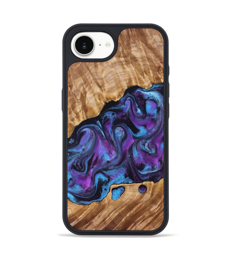 iPhone 17e Wood Phone Case - Warren (Purple, 830013)