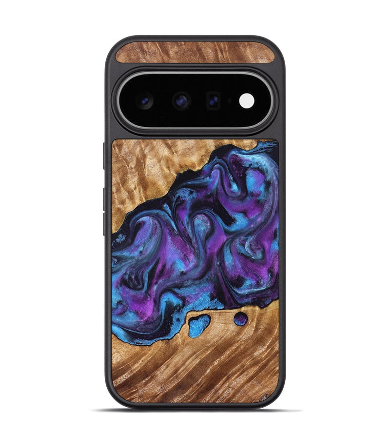 Pixel 11 Pro Wood Phone Case - Warren (Purple, 830013)