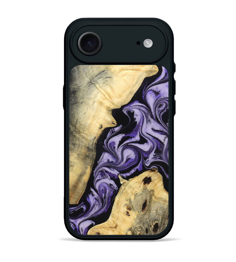 iPhone 17 Air Wood Phone Case - Sharon (Purple, 830016)