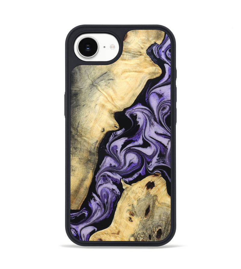 iPhone 17e Wood Phone Case - Sharon (Purple, 830016)
