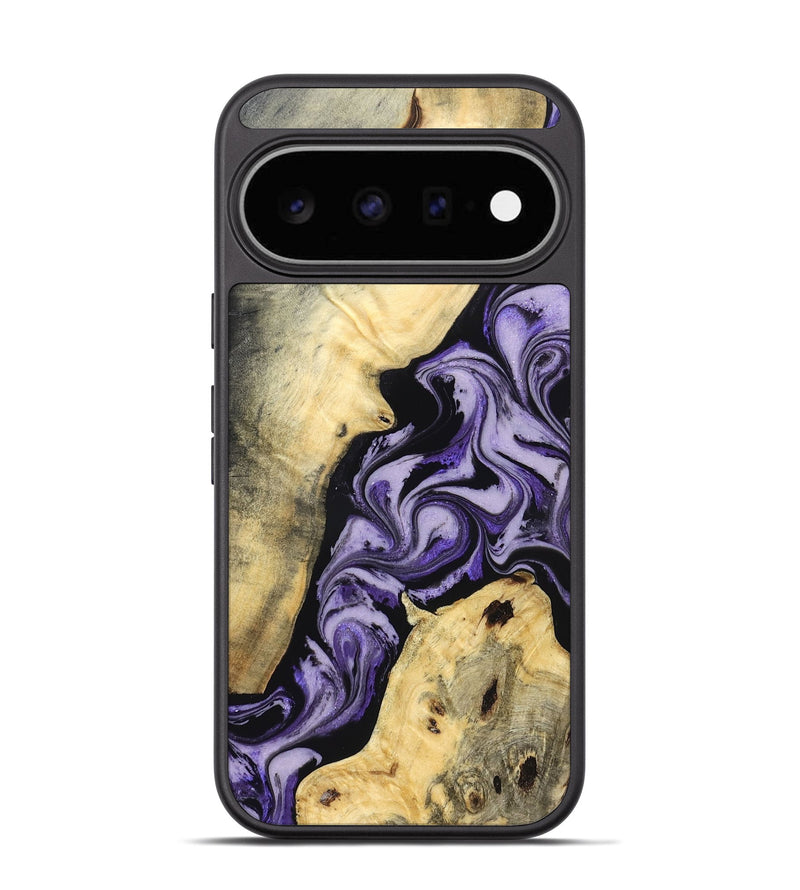 Pixel 11 Wood Phone Case - Sharon (Purple, 830016)