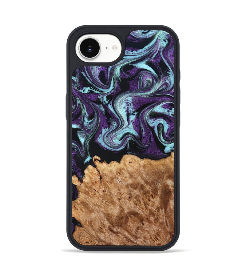 iPhone 17e Wood Phone Case - Florida (Purple, 830018)