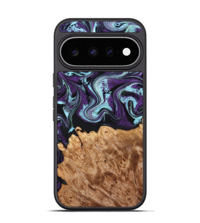 Pixel 11 Pro Wood Phone Case - Florida (Purple, 830018)