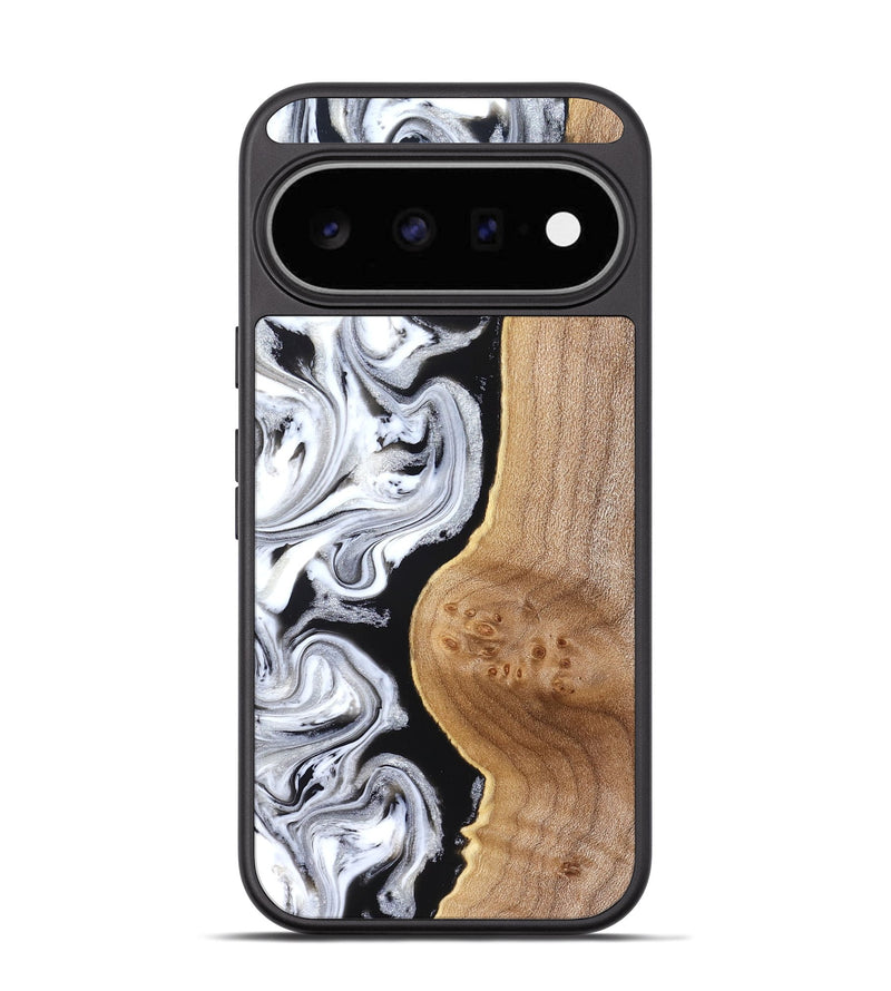 Pixel 11 Wood Phone Case - Rolland (Black & White, 830032)