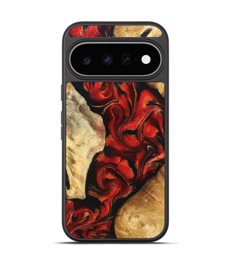 Pixel 11 Wood Phone Case - Jeri (Red, 830033)