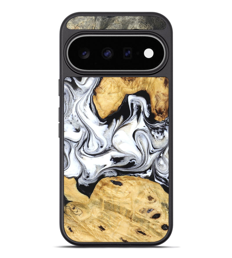 Pixel 11 Pro XL Wood Phone Case - Arian (Black & White, 830040)