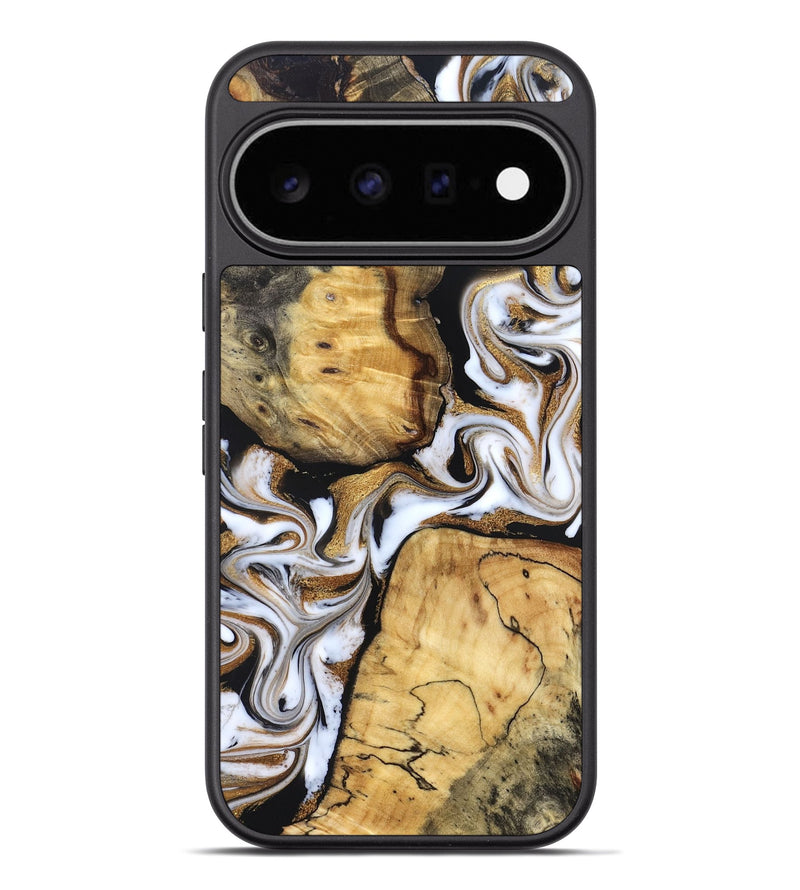Pixel 11 Pro XL Wood Phone Case - Cristal (Black & White, 830042)