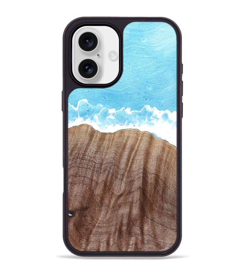 iPhone 16 Plus Wood Phone Case - Akeem (Coastal, 830070)
