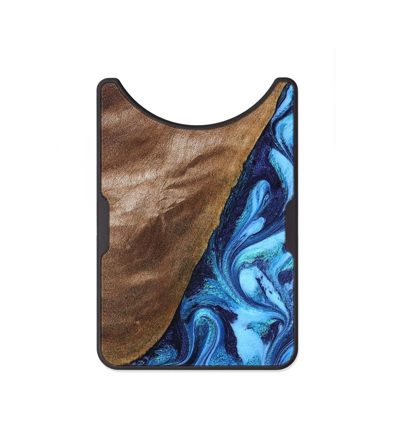 Alloy Wood Wallet - German (Blue, 830127)