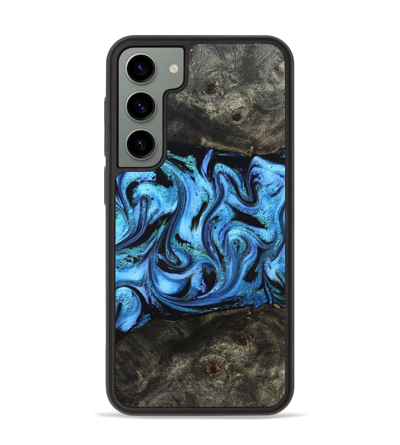Galaxy S23 Plus Wood Phone Case - Jami (Blue, 830128)