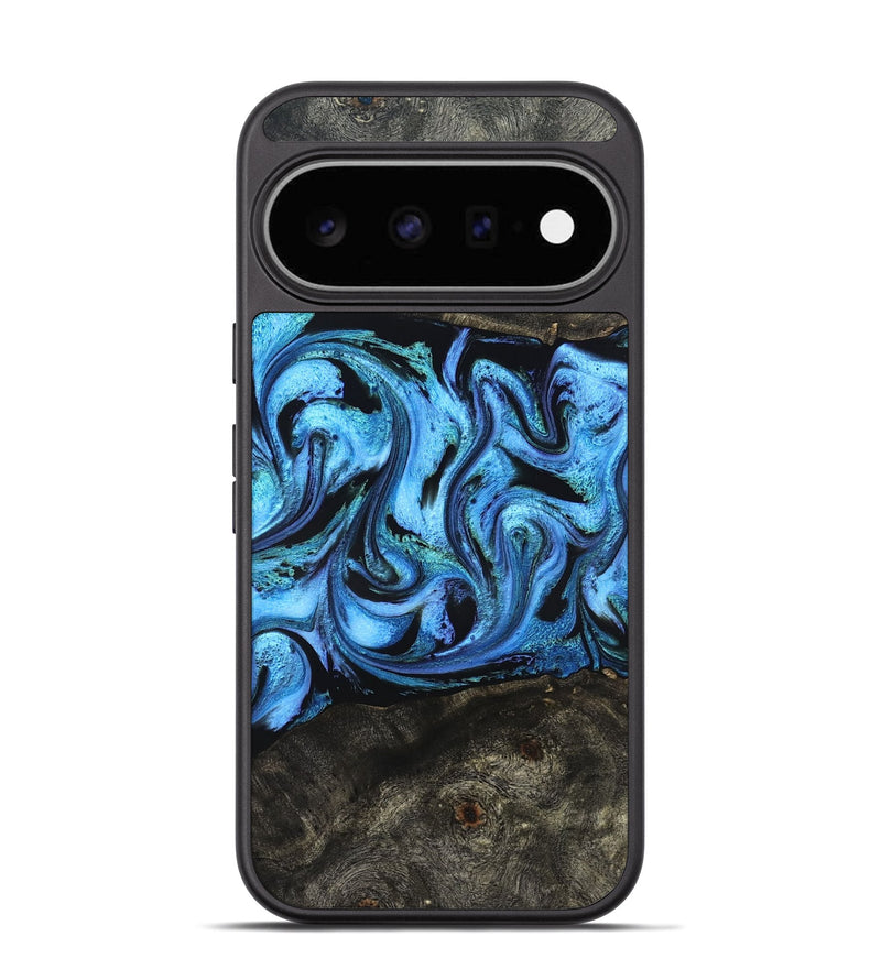 Pixel 11 Wood Phone Case - Jami (Blue, 830128)