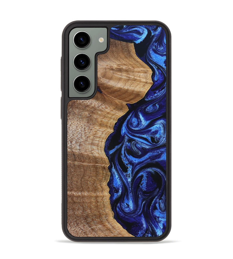 Galaxy S23 Plus Wood Phone Case - Susan (Blue, 830135)