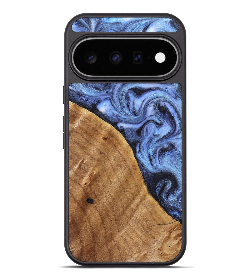 Pixel 11 Pro XL Wood Phone Case - Christy (Blue, 830169)