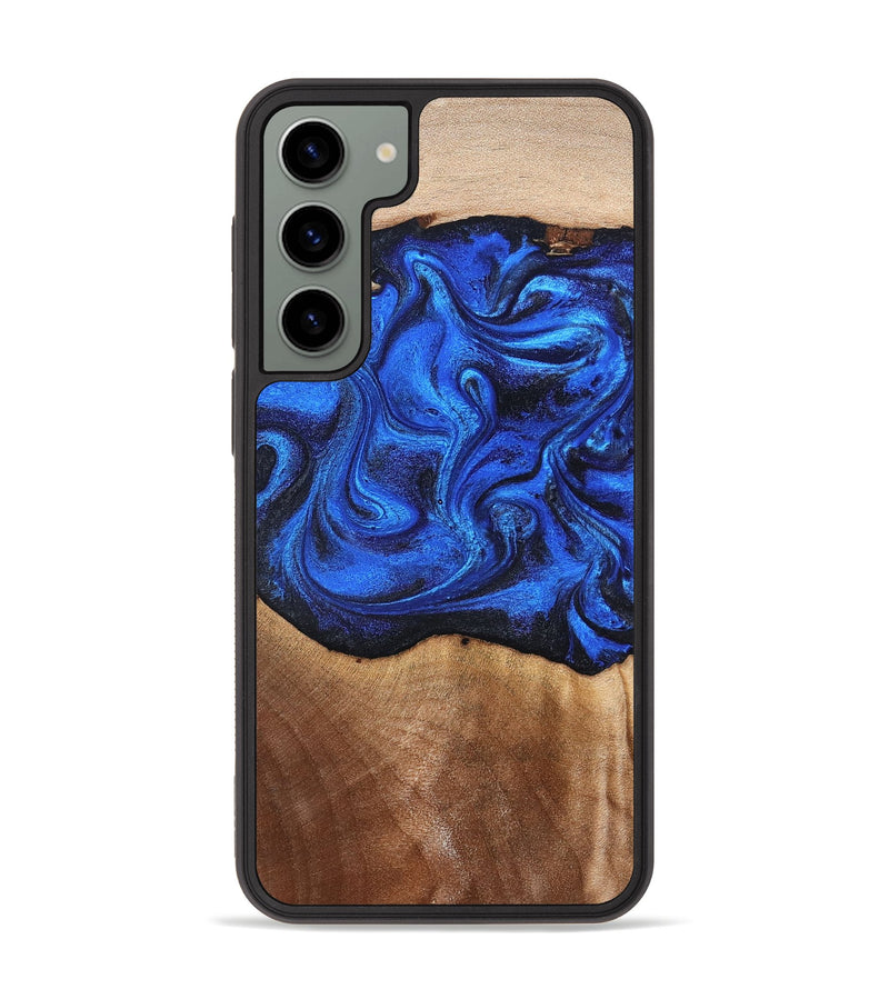 Galaxy S23 Plus Wood Phone Case - Paislee (Blue, 830170)