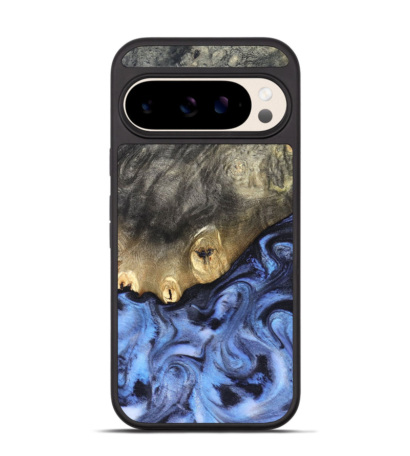 Pixel 10 Wood Phone Case - Mame (Blue, 830172)