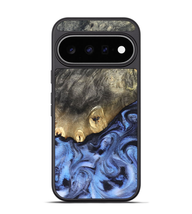 Pixel 11 Pro Wood Phone Case - Mame (Blue, 830172)