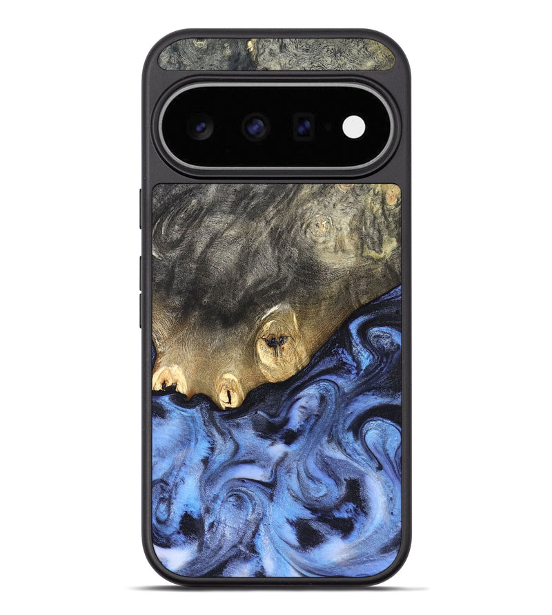 Pixel 11 Pro XL Wood Phone Case - Mame (Blue, 830172)