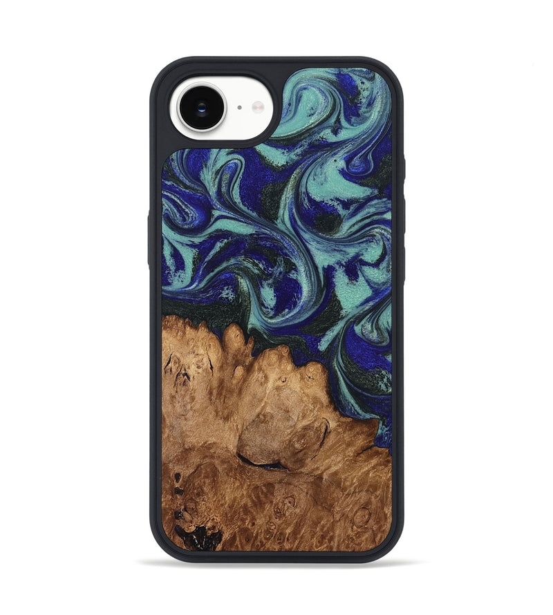 iPhone 16e Wood Phone Case - Leander (Green, 830184)