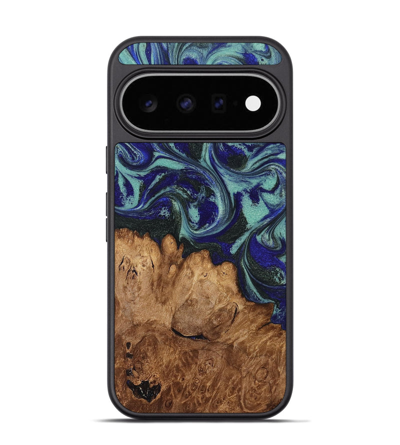 Pixel 11 Pro Wood Phone Case - Leander (Green, 830184)