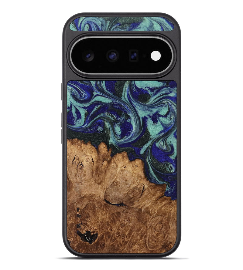 Pixel 11 Pro XL Wood Phone Case - Leander (Green, 830184)