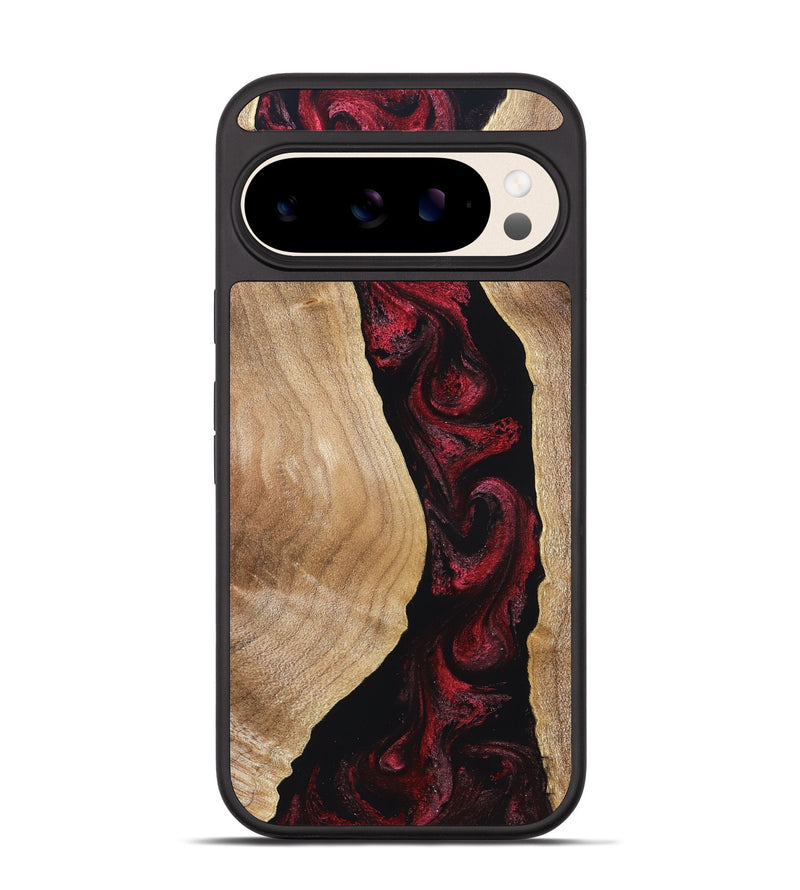 Pixel 10 Wood Phone Case - Cordell (Red, 830217)