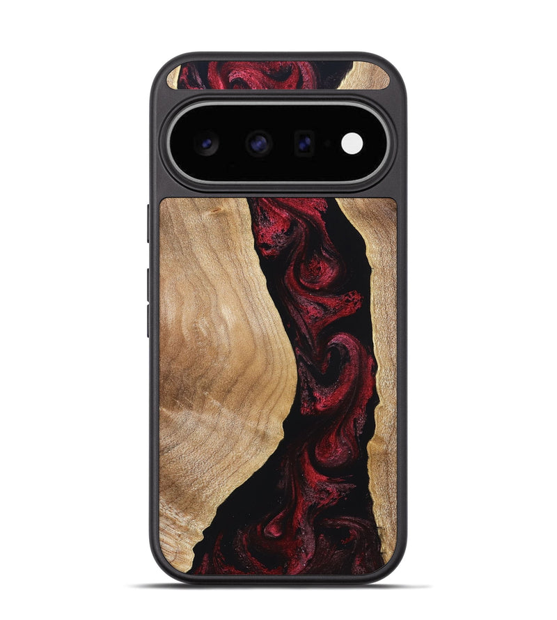 Pixel 11 Wood Phone Case - Cordell (Red, 830217)