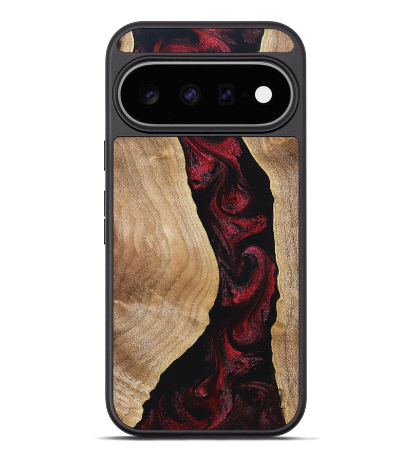 Pixel 11 Pro XL Wood Phone Case - Cordell (Red, 830217)